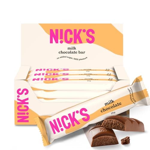 NICKS Milch‑Schokolade Keto Riegel 15×25g 🍫