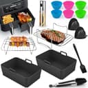 Thumbnail principal de Ninja Airfryer Zubehör AF400EU/AF300EU – Halter & Spülmaschinenfest ⌚