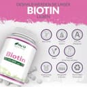 Thumbnail 5 de Nu U Nutrition Biotin 10.000 mcg, 365 Tabletten 💊