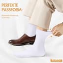 Thumbnail 3 de NUOZA Socken Herren 12 Paar Sportsocken Baumwolle 🧦