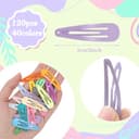 Thumbnail 1 de Obeoby Haarspangen 5,1 cm – 120 Stück 🎀