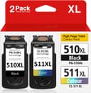 Thumbnail principal de Oeggoink 510/511 Druckerpatronen Set Schwarz+Farbe für Canon 🖨️