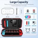 Thumbnail 2 de OIVO Switch Tasche für Nintendo Switch OLED, 20 Spiele Aufbewahrung 🎮