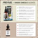 Thumbnail 2 de Omega‑3 Vegan Kinder 50 ml — 250 mg DHA 📦