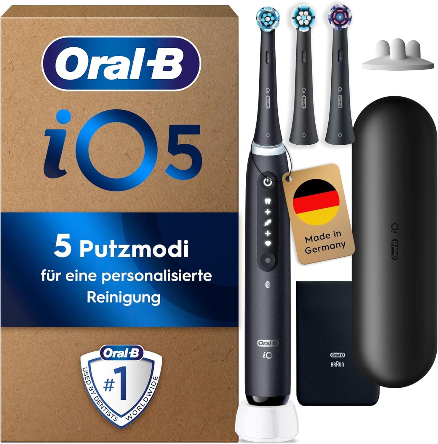 Oral‑B iO Series 5 Plus elektrische Zahnbürste 🎧