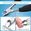 Thumbnail 2 de Orelex Nagel Clippers Dicke Toe Nagelclipper 4 Stk ⌚