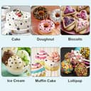 Thumbnail 6 de OSDUE Essbare Schwarz Zucker Streusel 85 g ⌚