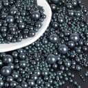 Thumbnail principal de OSDUE Schwarz Streusel 130 g Zuckerperlen 🎂