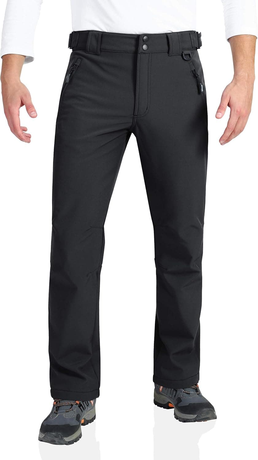 Outdoor Ventures Softshellhose Herren Thermohose Winddicht ⛷️