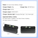 Thumbnail 1 de Palogreen Osmo Action 5 Pro Ladegerät für Action‑Akkus ⌚