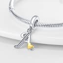 Thumbnail 1 de Pandach Buchstaben-Anhänger A–Z 925 Sterling Silber Charms 📿