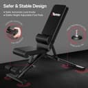 Thumbnail 3 de PASYOU Verstellbare Hantelbank 90° Multifunktional 400 kg 💪️