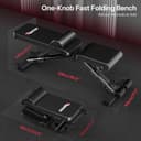 Thumbnail 5 de PASYOU Verstellbare Hantelbank 90° Multifunktional 400 kg 💪️