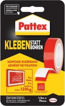 Thumbnail principal de Pattex Kleben statt Bohren 19 mm x 1,5 m Doppelklebeband 🧰