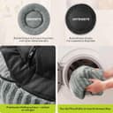 Thumbnail 5 de Pawk Hundebett 91x91x25 cm mit Memory-Schaum ⌚