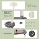 Thumbnail 5 de PAWZ Road Katzenbaum 5‑stöckig, höhenverstellbar 🐱