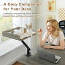 Thumbnail 4 de PAWZ Road Katzenbett für Schreibtisch – Holz-Katzenkorb 360° ⌚🗡️