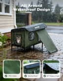 Thumbnail 2 de pecute Katzenhöhle L mit Heizkissen – isoliertes Katzenhaus ⌚