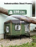 Thumbnail 3 de pecute Katzenhöhle L mit Heizkissen – isoliertes Katzenhaus ⌚