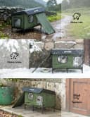 Thumbnail 6 de pecute Katzenhöhle L mit Heizkissen – isoliertes Katzenhaus ⌚