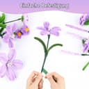 Thumbnail 3 de Pfeifenreiniger Blumen Set 315 Stück Bastelset für Erwachsene 🎨