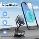 Thumbnail 2 de PlusAcc Vakuum Handyhalterung Auto mit Ladefunktion 📱