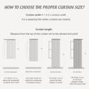 Thumbnail 4 de PONY DANCE Kurzer Vorhang Blickdicht Verdunkelungsvorhang Kinderzimmer 137x132 cm 🪟