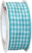 Thumbnail 3 de PRÄSENT Vichy Geschenkband Olive 15 mm 20 m ⌚ (Kategoriebereit) 🎁