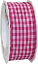 Thumbnail 4 de PRÄSENT Vichy Geschenkband Olive 15 mm 20 m ⌚ (Kategoriebereit) 🎁