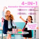 Thumbnail 1 de Premiumversion Mini Karaoke Maschine mit 2 Mikrofonen 🎤
