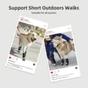 Thumbnail 5 de PUPTECK Hundesocken 2 Paar Anti-Rutsch für Böden 🐾