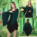 Thumbnail 5 de QEKFDOV Renaissance Elfen Kostüm Kleid 3XL ⌚