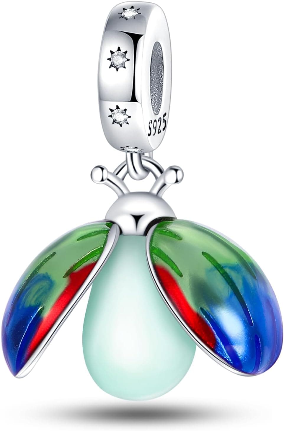 QIKAOLA Charm Anhänger 925er Sterling Silber für Armband 📿