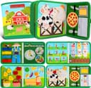 Thumbnail principal de Quanquer Montessori Busy Board für Kleinkinder 1–4 Jahre 📘