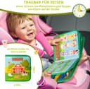 Thumbnail 2 de Quanquer Montessori Busy Board für Kleinkinder 1–4 Jahre 📘