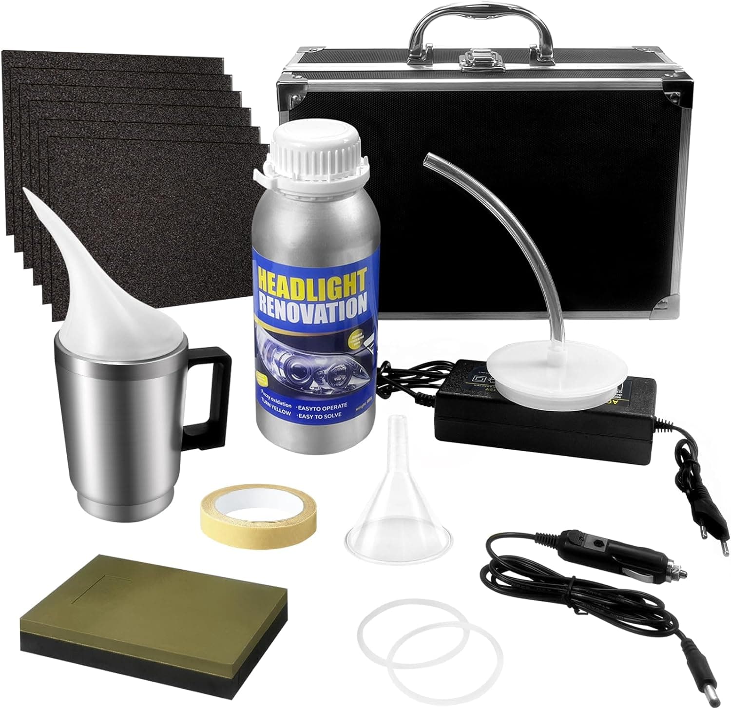 Qunbanty Scheinwerferaufbereitung Set 800 g 🚗