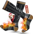 Thumbnail 1 de Rahhint Merinowolle Skisocken Thermosocken 35-5 2 Paar 🧦