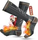 Thumbnail 2 de Rahhint Merinowolle Skisocken Thermosocken 35-5 2 Paar 🧦