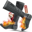 Thumbnail 5 de Rahhint Merinowolle Skisocken Thermosocken 35-5 2 Paar 🧦