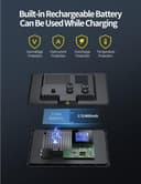 Thumbnail 3 de RALENO 116 LED Videoleuchte 12W mit Akku 4000mAh 🎥