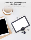 Thumbnail 6 de RALENO 116 LED Videoleuchte 12W mit Akku 4000mAh 🎥