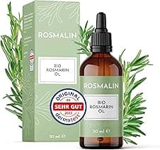Rosmalin Rosmarinöl Haare 100% Bio Kopfhautpflegemittel ⌚