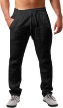 Thumbnail 3 de Runcati Herren Leinenhose Loose Fit Sommerhose für Alltag 👖
