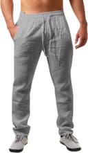 Thumbnail 5 de Runcati Herren Leinenhose Loose Fit Sommerhose für Alltag 👖