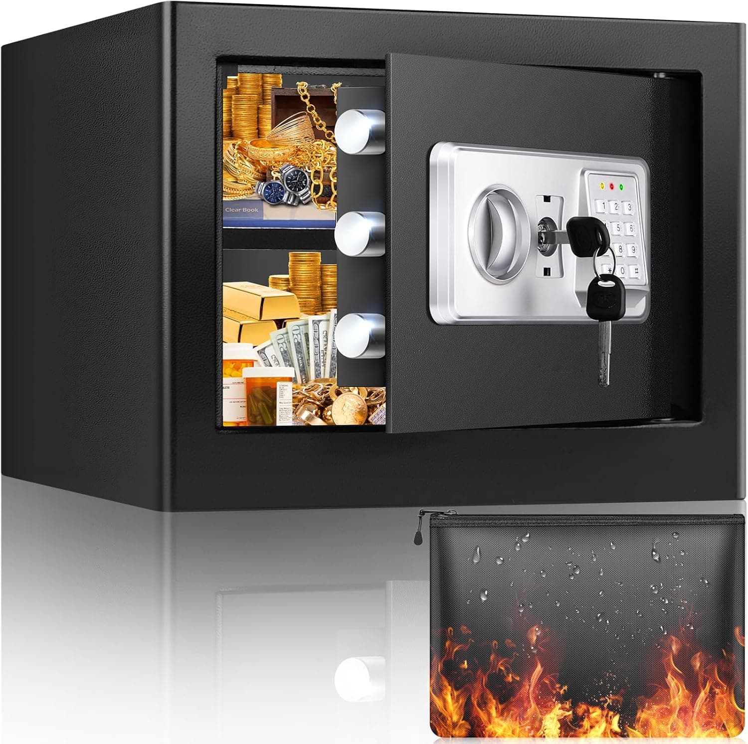 Safe Tresor 25 L mit Alarmanlage ⚙️