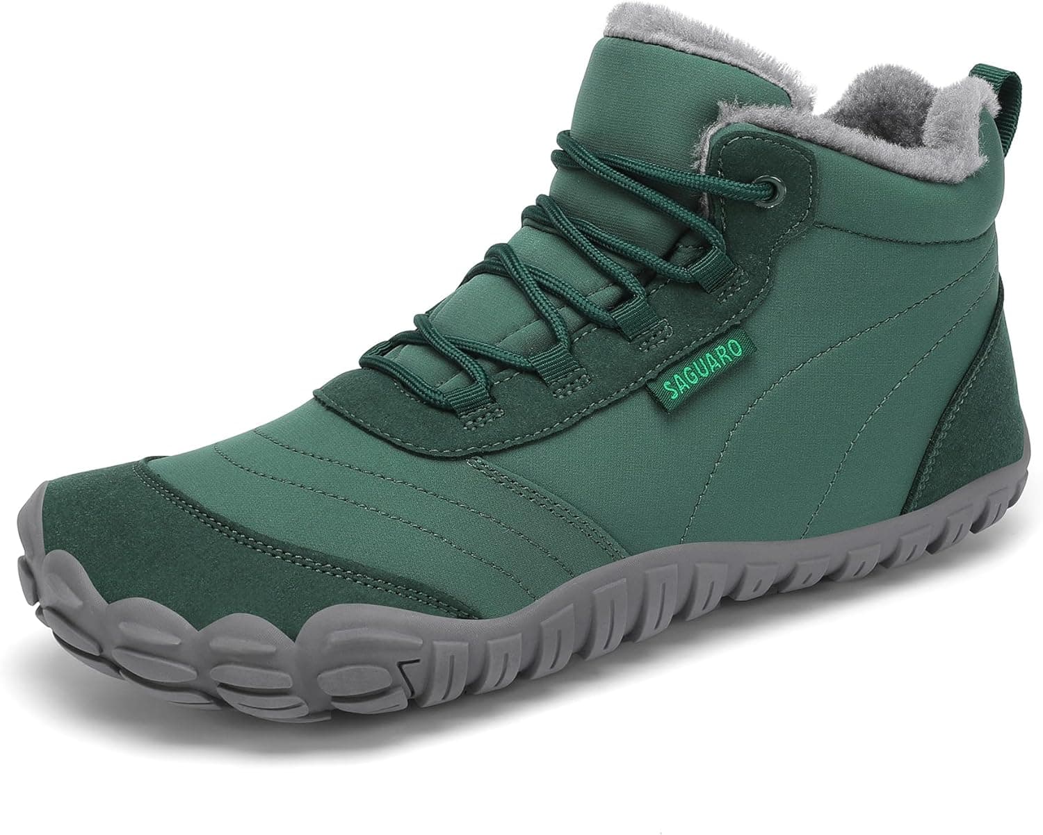 SAGUARO Winter-Barfußschuhe Warm Gefüttert Damen & Herren 36-48 ⌚