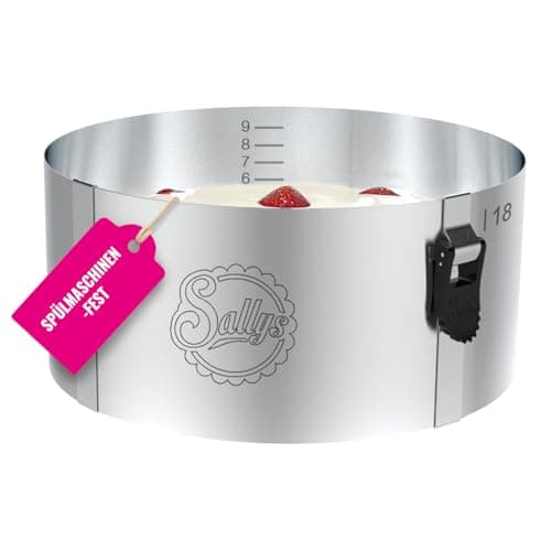 Sallys Tortenring 10 cm, 17–30 cm ⚙️