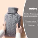 Thumbnail 2 de samply Wärmflasche 2 L mit Strickbezug 🛋️