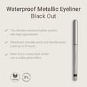 Thumbnail 1 de Sandstone Scandinavia Hypoallergener Eyeliner Metallic – Blackout 🎨