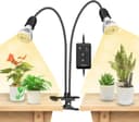 Thumbnail principal de SANSI LED Pflanzenlampe 300W Vollspektrum mit Timer 🌱